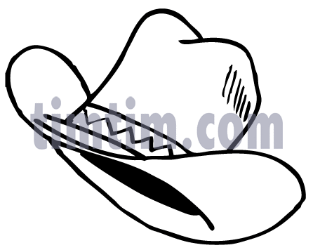 446x356 Free Drawing Of Cowboy Hat Bw From The Category Movies Amp Magic