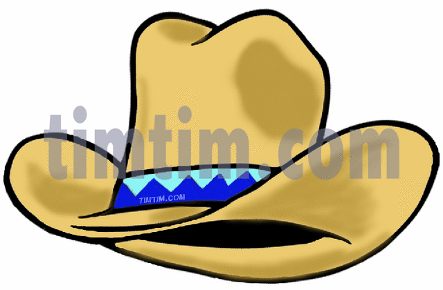 640x420 Free Drawing Of Cowboy Hat From The Category Movies Amp Magic