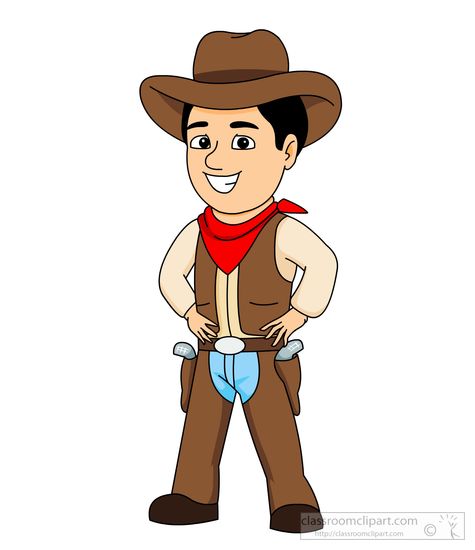 475x550 Cowboy Clip Art