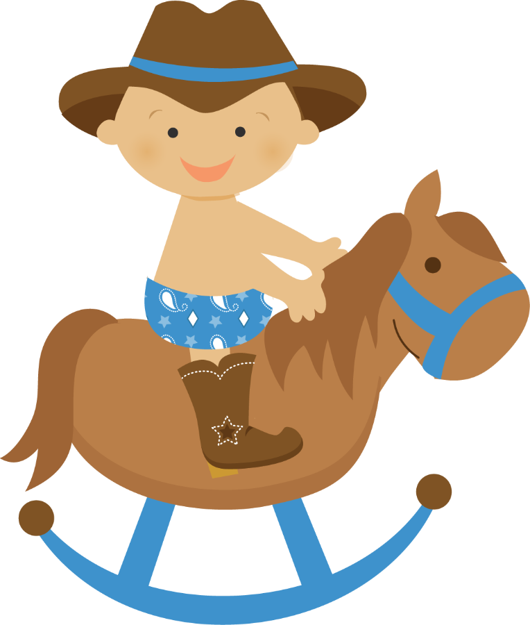 764x900 Western Clipart Baby Shower