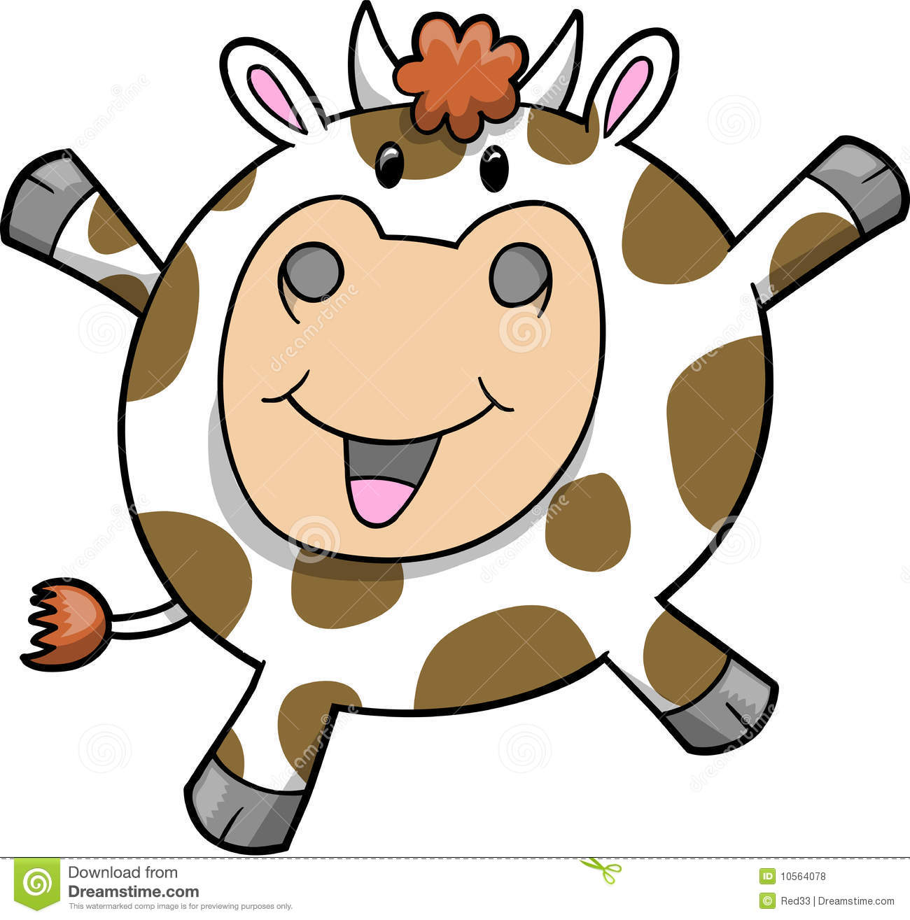 1300x1315 Cattle Clipart Happy Cow
