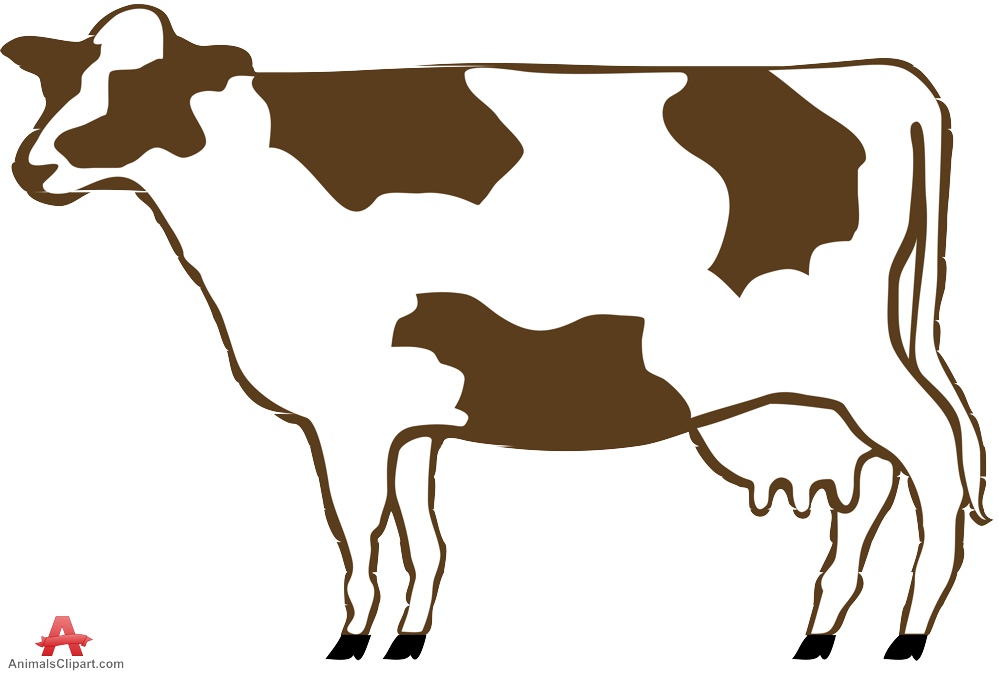 999x674 Cow Clipart Simple