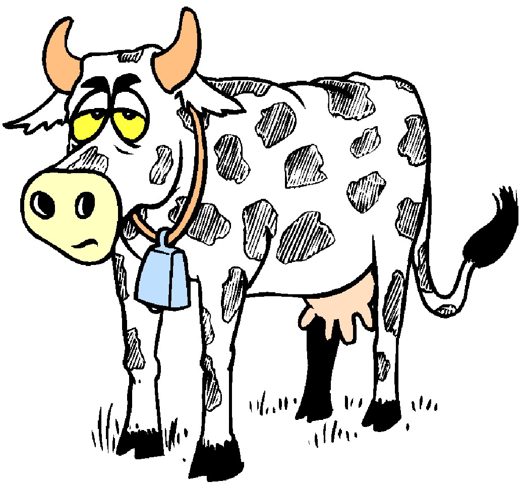 1041x959 Cows Clipart
