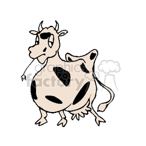 300x300 Royalty Free Cow 132085 Clip Art Images, Illustrations And Royalty