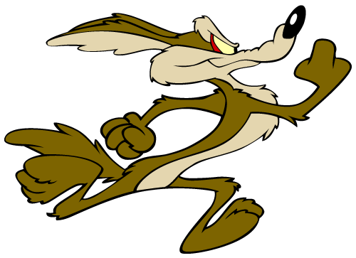 500x363 Coyote Clipart