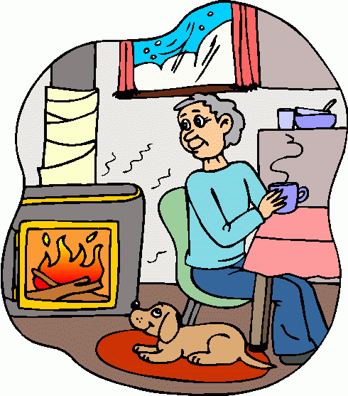 490x557 Fireplace Clipart Cozy