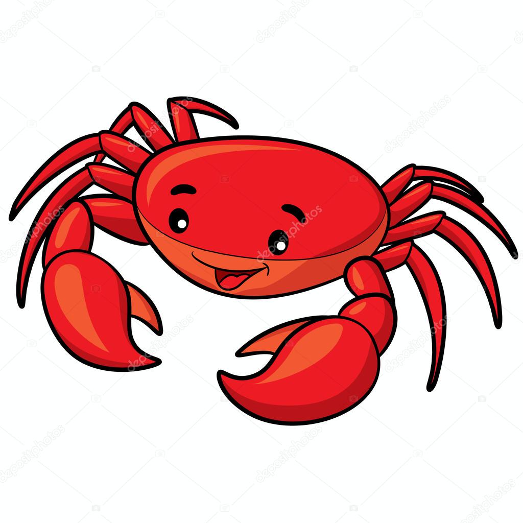 1024x1024 Crab Cartoon Stock Vector Rubynurbaidi