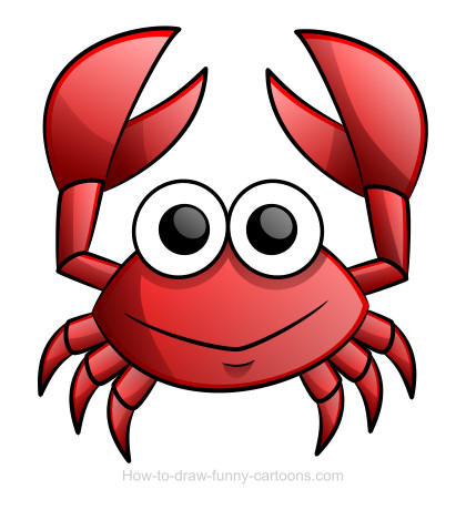 420x460 Crab Cartoon