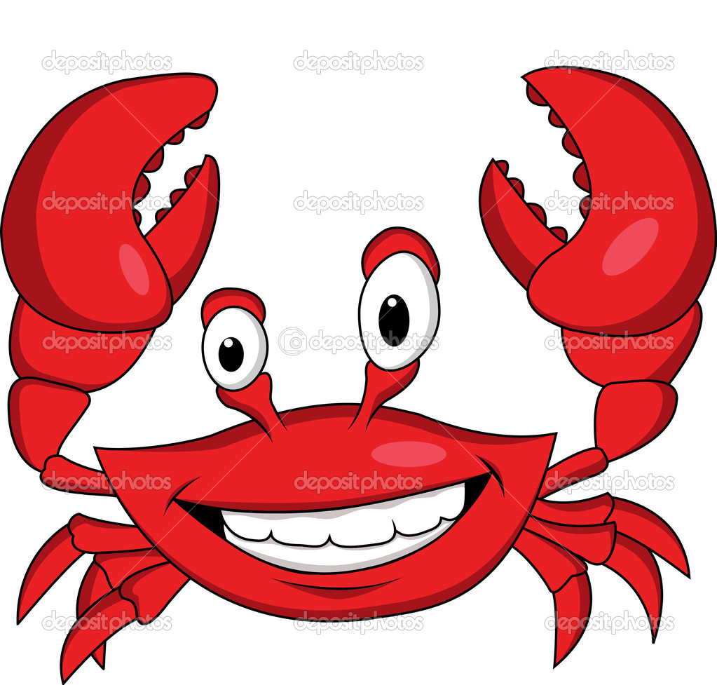 1023x977 Crab Clipart Funny Fish
