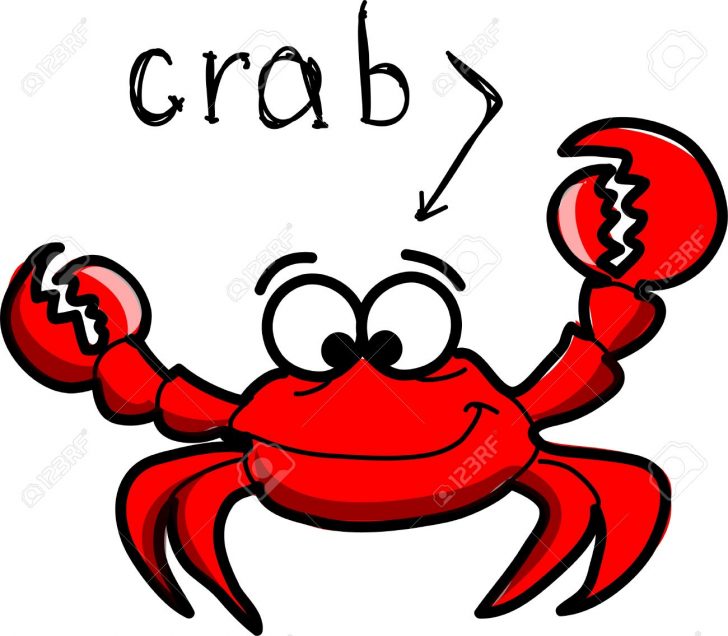 728x636 Cute Cartoon Crab Coloring Page Printable Pages Click The Pictures