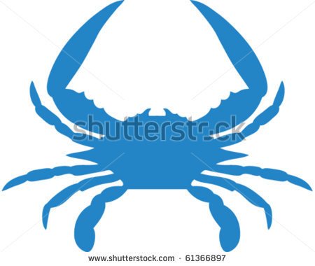 450x380 Crab Clip Art