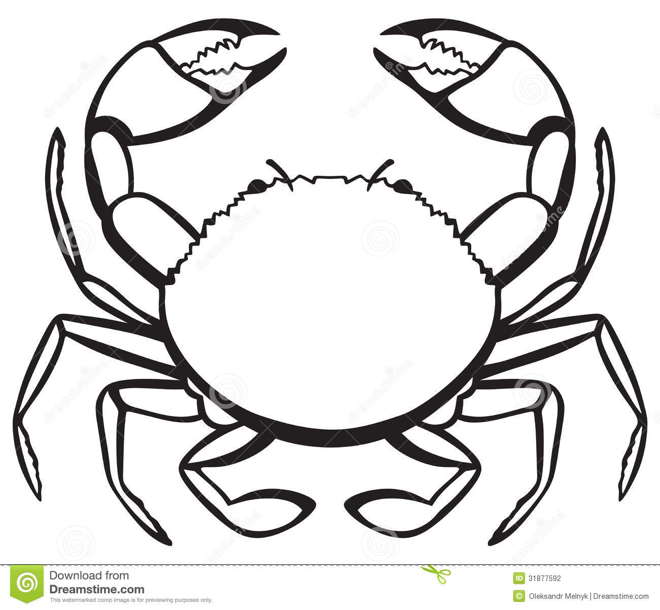 1300x1201 Crab Clip Art Black And White Clipart Panda