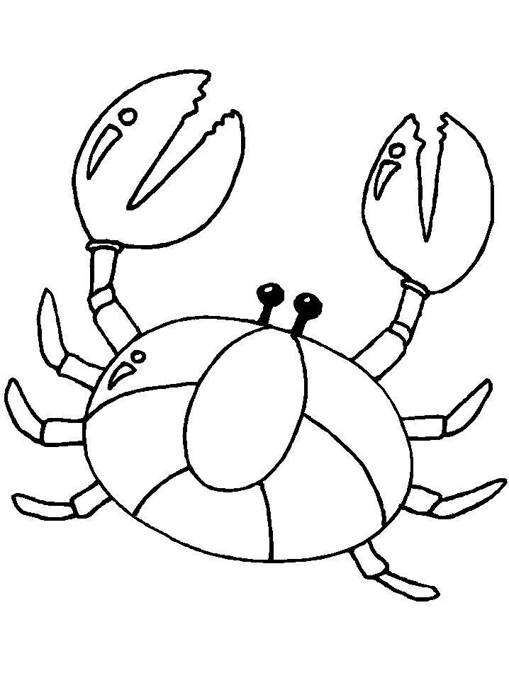 718x957 Crab Black And White Cartoon Crab Pictures Free Download Clip Art