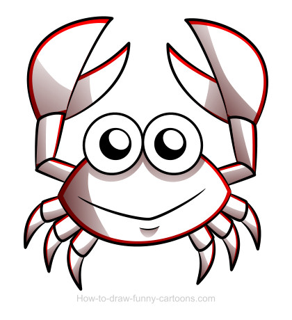 420x460 Crab Drawing (Sketching + Vector)
