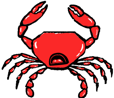 400x346 How To Draw Cartoon Crabs In Easy To Follow Steps