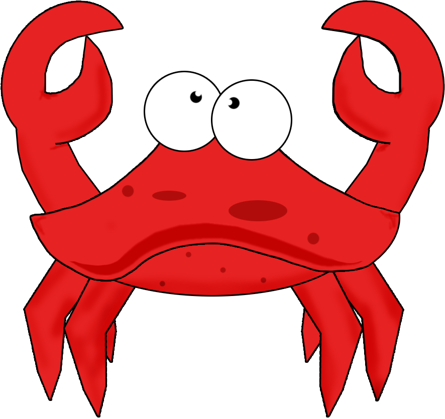 886x835 Crab Clipart Friendly