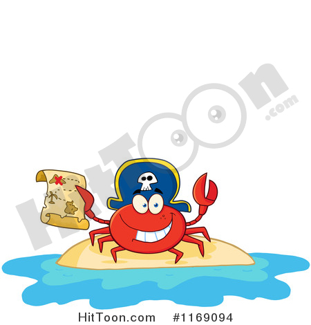 450x470 Pirate Crab Clipart