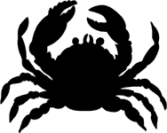 188x150 Crab Silhouette Clipart Panda