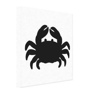 324x324 Crab Silhouette Art Amp Framed Artwork Zazzle