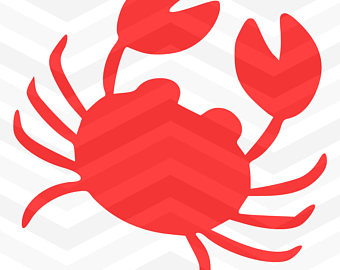 340x270 Crab Silhouette Etsy