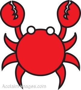 268x300 Crab Clipart Simple