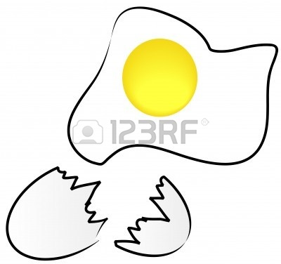 400x376 Egg Shells Clipart