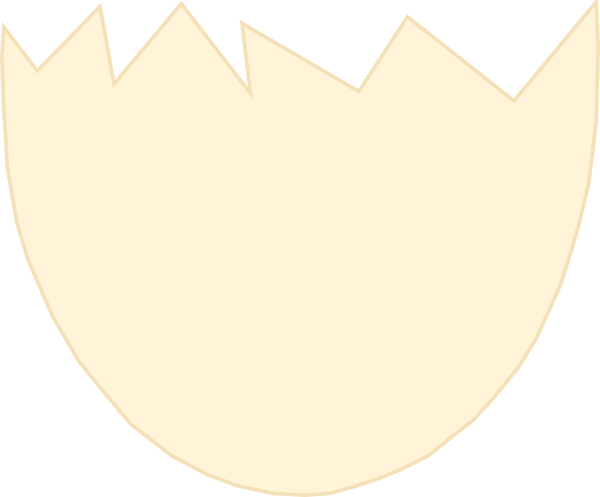 600x497 Shell Clipart Cracked Egg