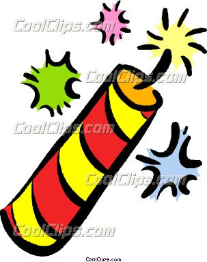 303x383 Cracker Clipart Red Firework