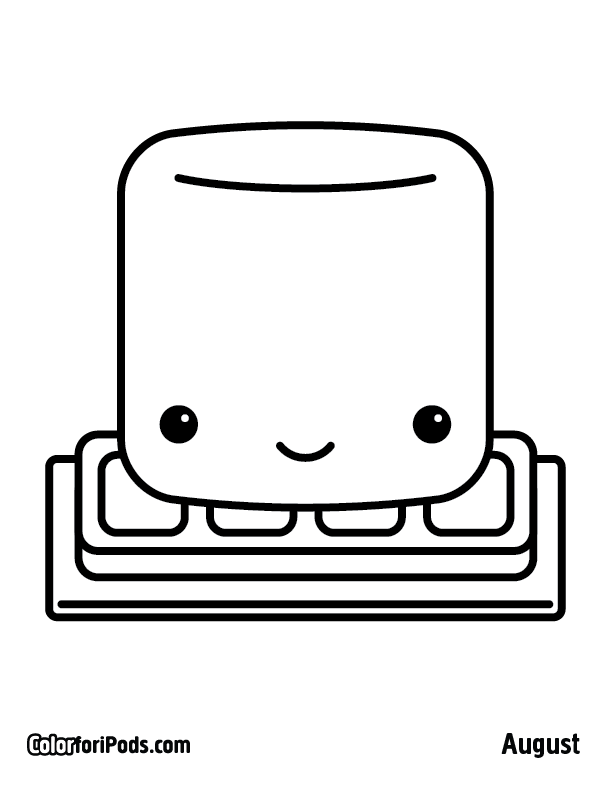 612x792 Kawaii Coloring Pages To Download And Print For Free Clip Art