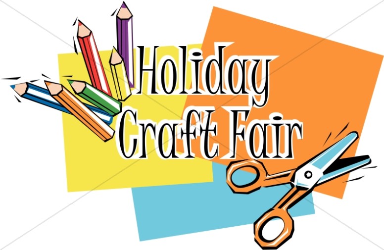 776x505 Holiday Craft Fair Word Art Church Word Art