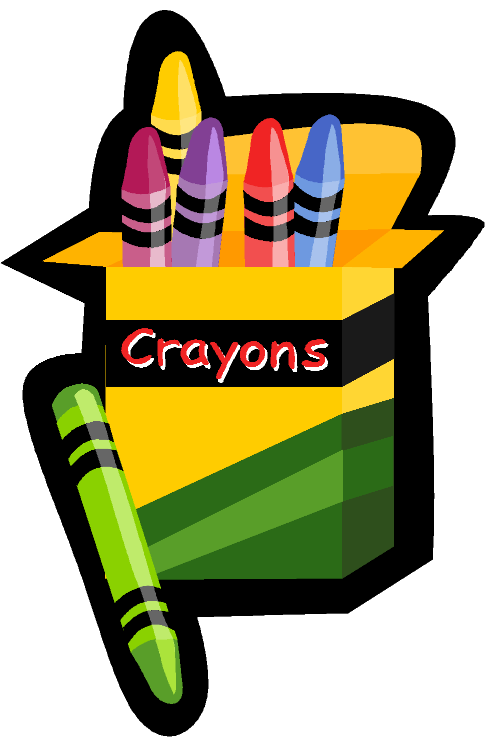 990x1495 School Supplies Clipart Craft Projects Clipartoons