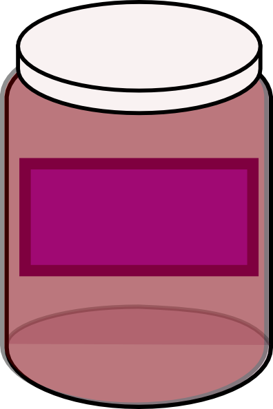396x594 Cranberry Jar Clip Art
