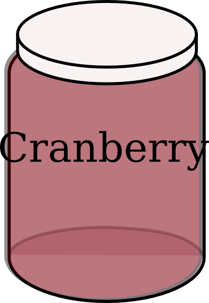 414x599 Transparent Cranberry Cliparts