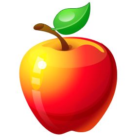288x288 470 Best Apple Clip Art Images Pictures, The Fruit