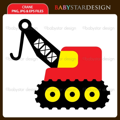 400x400 Crane Clip Art