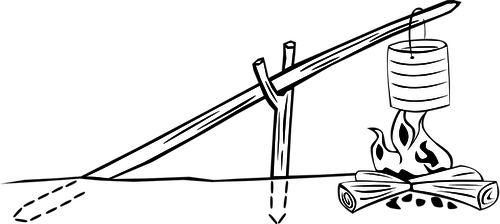 500x224 Scout Cooking Cliparts 256073