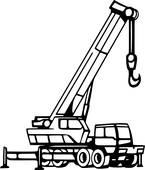145x170 Crane Clip Art