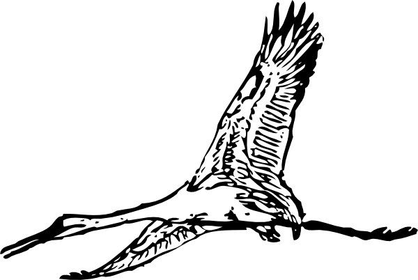 600x402 Giant Crane Clip Art