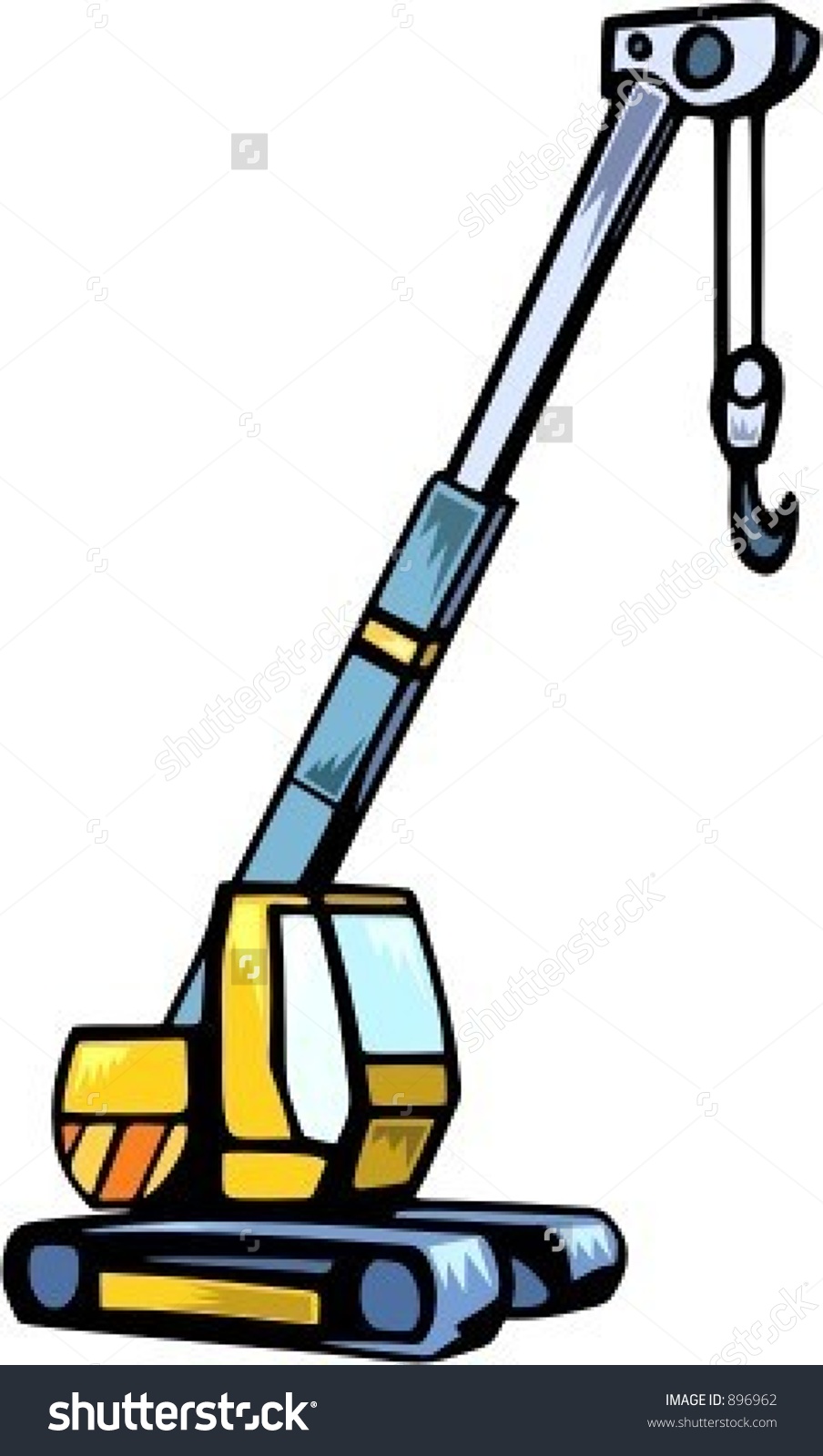904x1600 Truck Crane Clipart