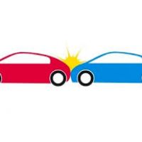 200x200 Car Crash Clipart