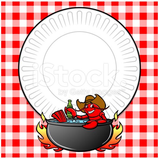 556x556 Crawfish Clipart Border