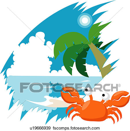 450x456 Clip Art Of Crawfish, Arthropod, Crustacean, Anthropoda