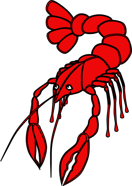 426x598 Crawfish Clipart