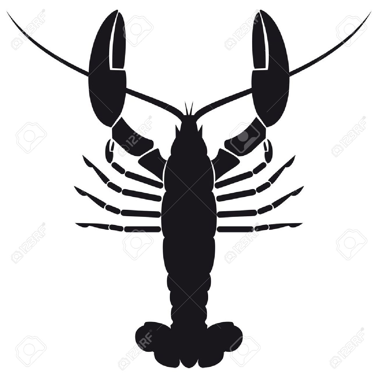 1300x1300 Crawfish Clipart Fish Shrimp