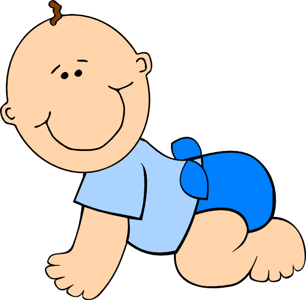 600x588 Baby Clip Art