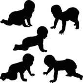 170x170 Crawling Baby Clip Art