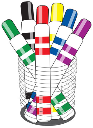 300x415 Son Unas Marcadores. Me Gustan Las Marcadores De La Marca Crayola