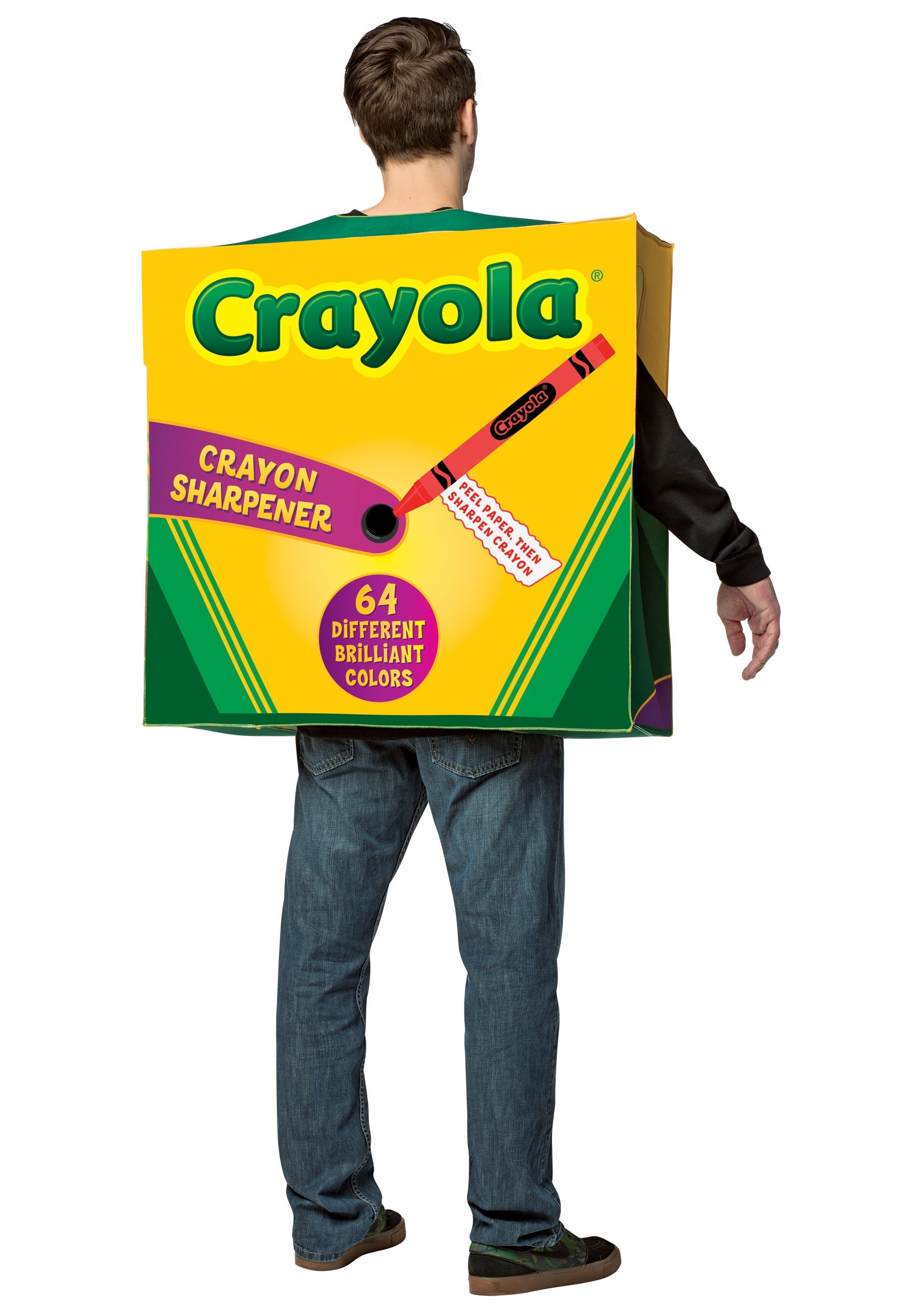 1750x2500 Crayola 64 Piece Crayon Box Costume For Adults