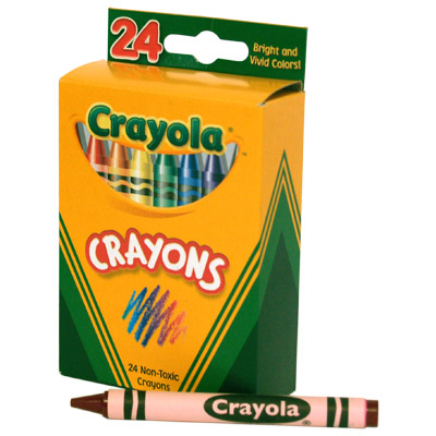 400x400 Crayola Crayons Box Clipart Panda