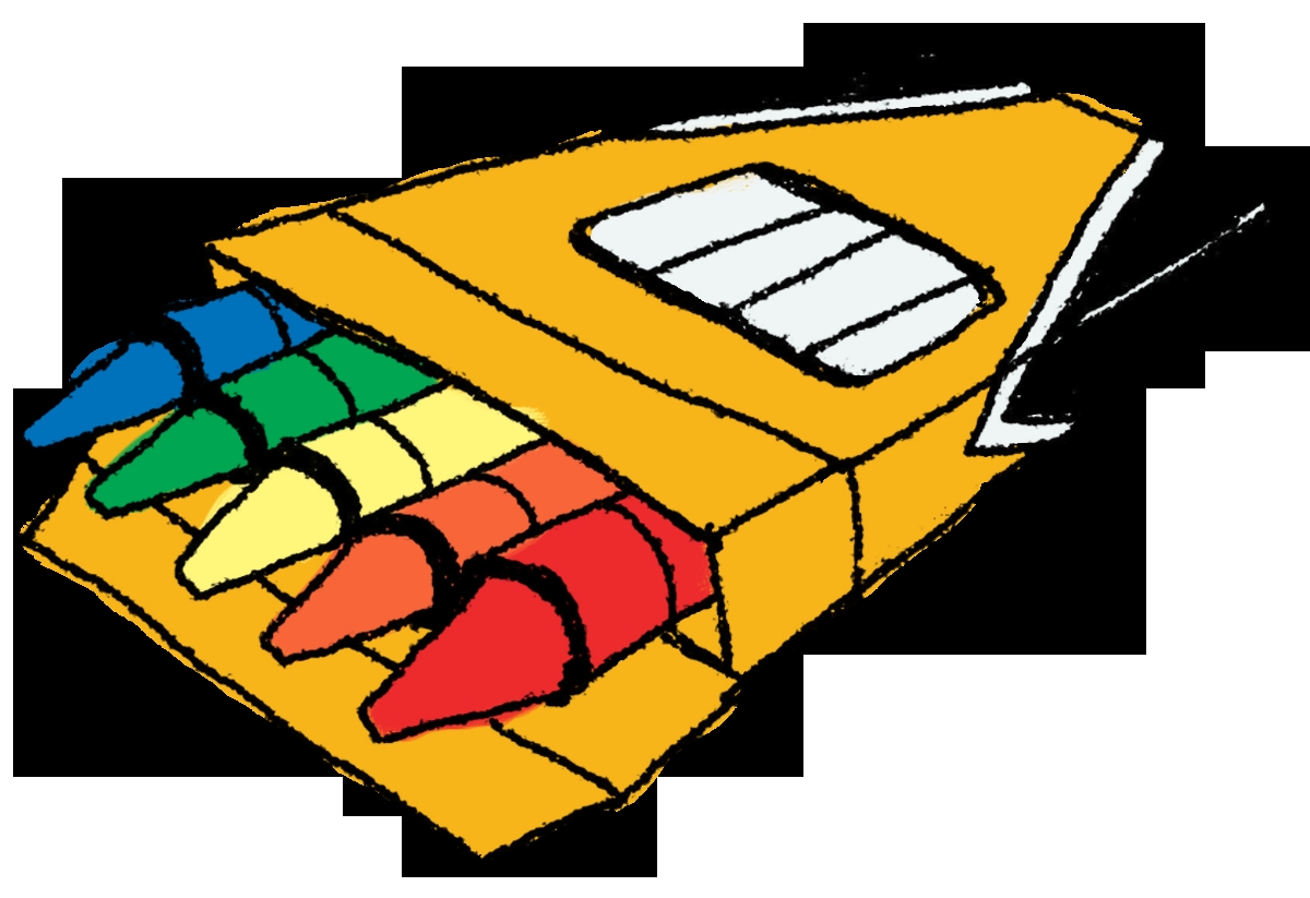 1200x823 Crayon Clipart Small